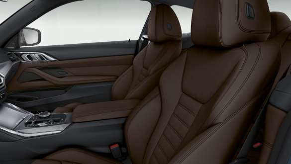 M Sport seats BMW M440i xDrive Coupé G22 2020 M Sport seats BMW M440i xDrive Coupé G22 2020 interior close-up