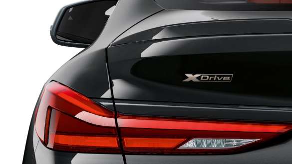 BMW M235i xDrive Gran Coupé со xDrive Интелигентен погон на сите тркала xDrive BMW M235i xDrive Gran Coupé F44 поглед одблизу