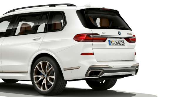 BMW X7 M Автомобил со M sport диференцијал G07 2019 BMW X7 M Автомобил со M sport диференцијал G07 2019 заден дел одблизу