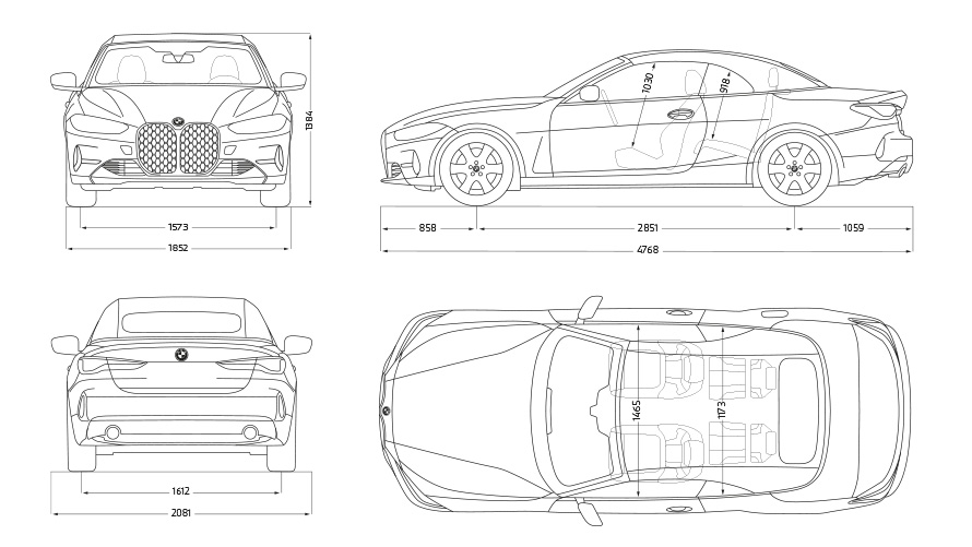 BMW Серија 4 Кабриолет 430i G23 2020 BMW Серија 4 Кабриолет 430i G23 2020 приказ на податоци