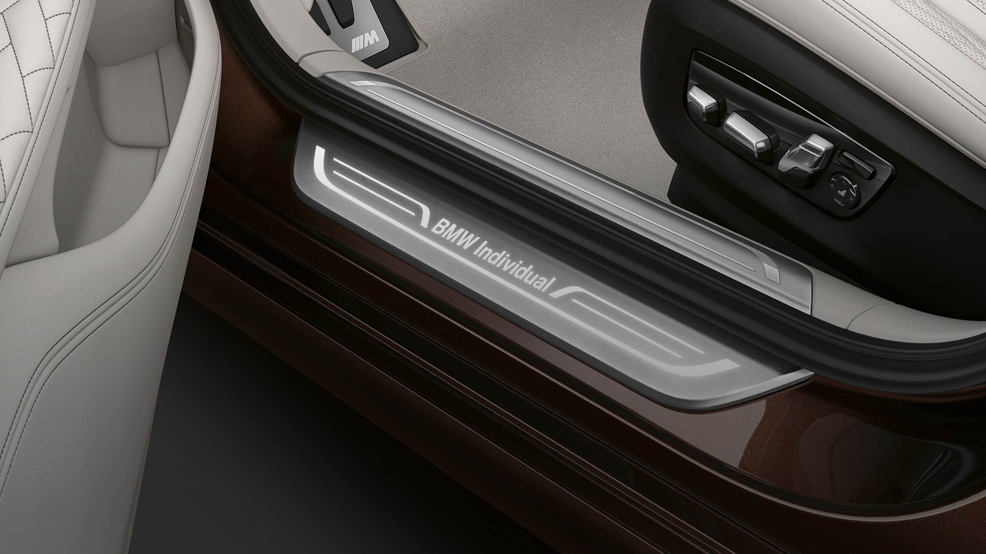 BMW Individual Серија 7 Седан праг BMW Серија 7 Седан: праг со BMW Individual ознака