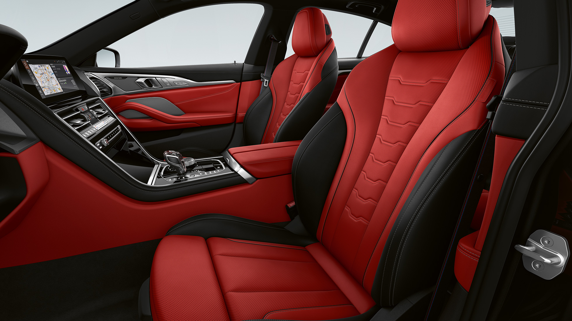 М Sport пакет, внатрешна опрема BMW серија 8 Gran Coupé, M Sport пакет, внатрешна опрема
