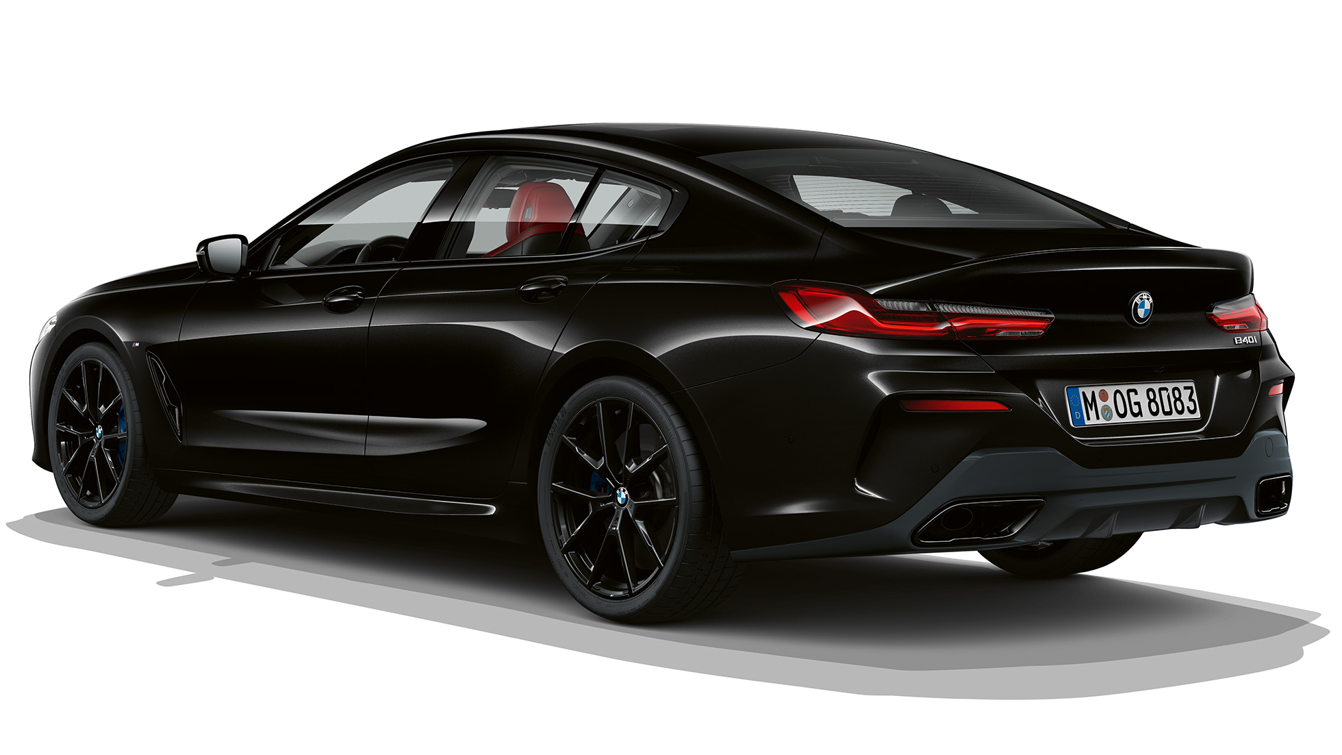 М Sport пакет, тричетвртински приказ одзади BMW серија 8 Gran Coupé, M Sport пакет, тричетвртински приказ одзади