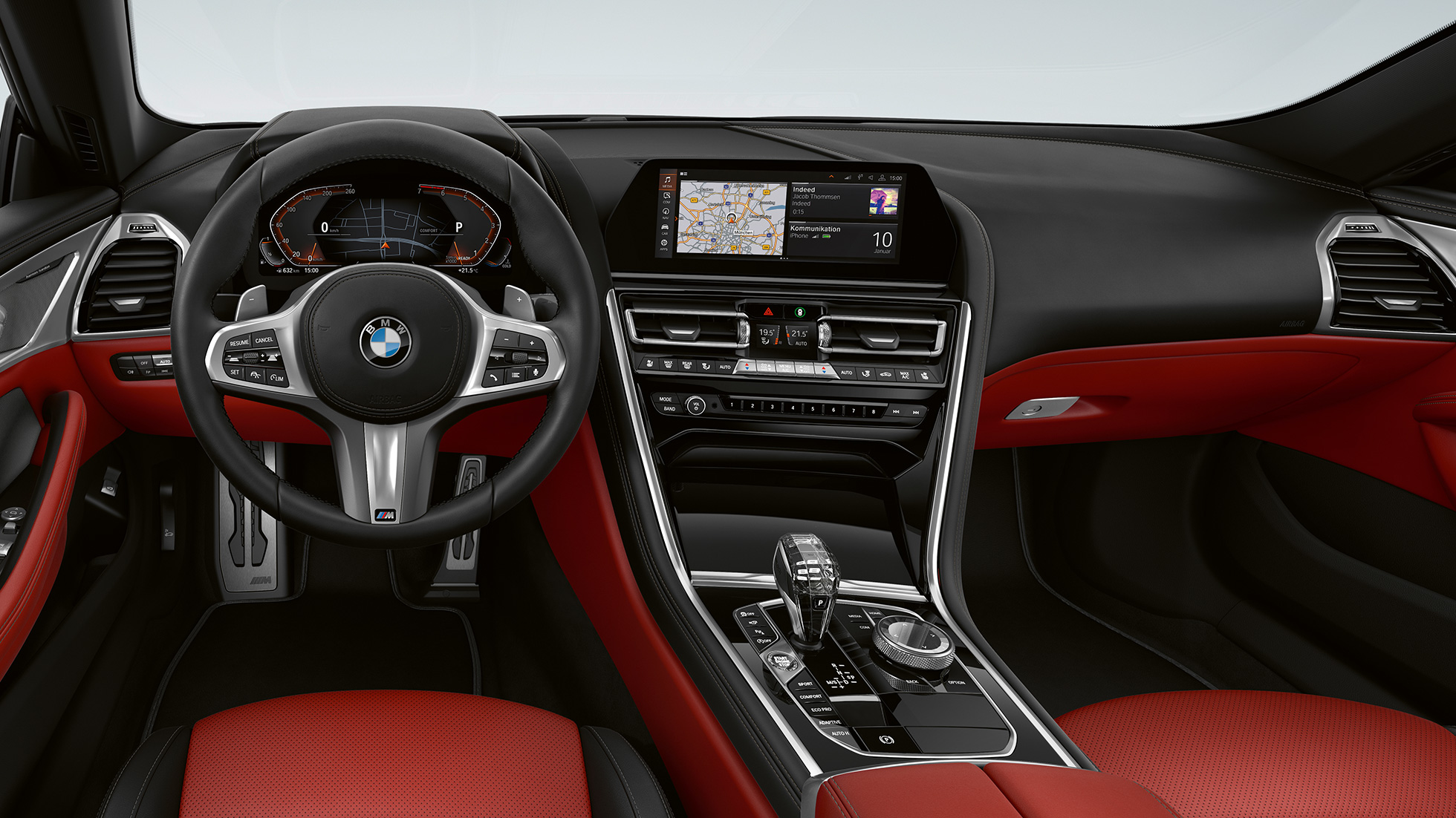 M Sport пакет, кокпит BMW серија 8 Gran Coupé, M Sport пакет, кокпит