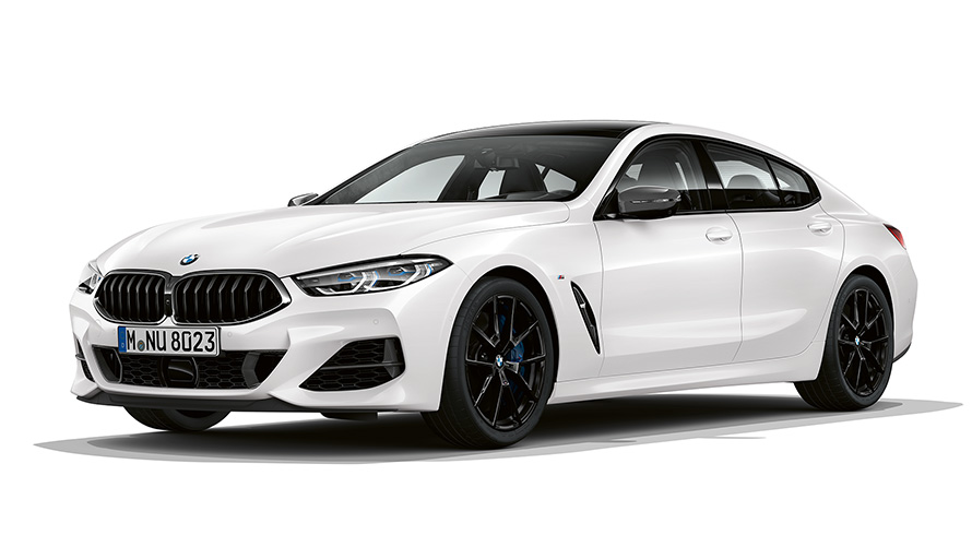 BMW серија 8 Gran Coupé, Pure Contrast тричетвртински приказ однапред