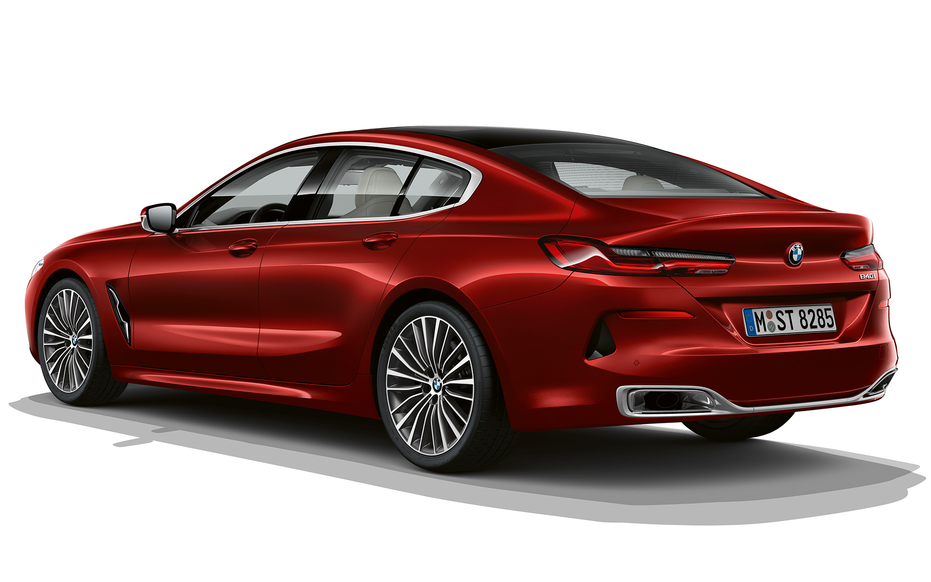 Impulsive Heat тричетвртински приказ одзади BMW серија 8 Gran Coupé, Impulsive Heat тричетвртински приказ одзади