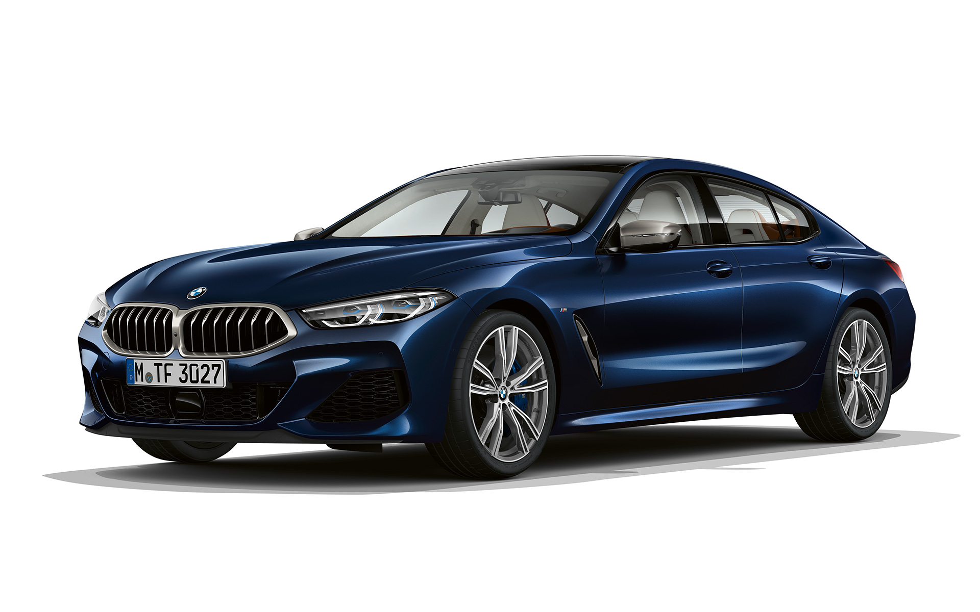 Individual Sophistication тричетвртински приказ однапред BMW серија 8 Gran Coupé, Individual Sophistication тричетвртински приказ однапред
