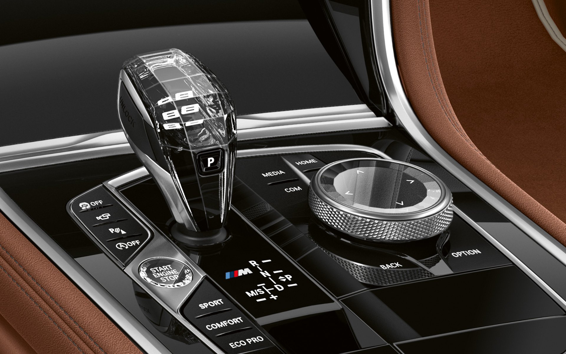 Individual Sophistication кокпит BMW серија 8 Gran Coupé, Individual Sophistication кокпит