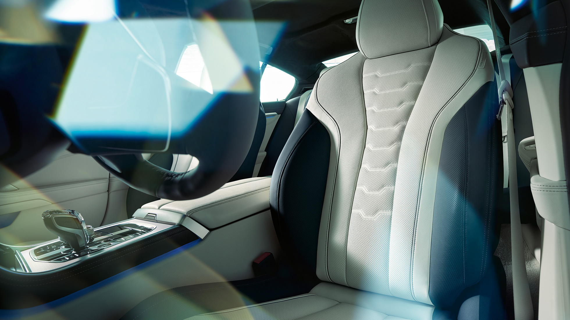 Внатрешност, навлаки BMW серија 8 Gran Coupé, внатрешност, навлаки