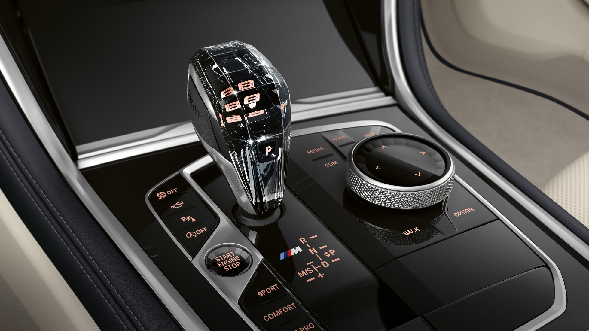 Стаклени Crafted Clarity детали BMW серија 8 Gran Coupé, стаклени Crafted Clarity детали