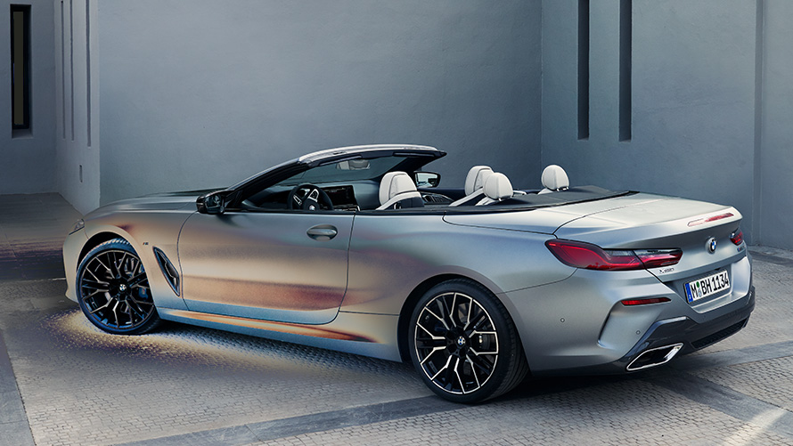 BMW Серија 8 Кабриолет (G14) тричетвртински страничен поглед во мирување BMW Серија 8 Кабриолет (G14) тричетвртински страничен поглед во мирување
