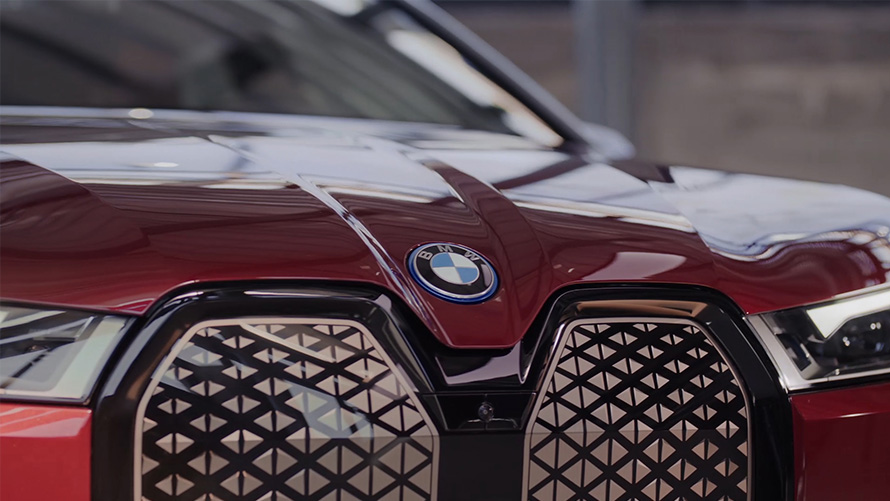BMW iX i20 елегантен SUV атрибути на надворешноста видео BMW iX i20 2021 елегантен SUV атрибути на надворешноста видео