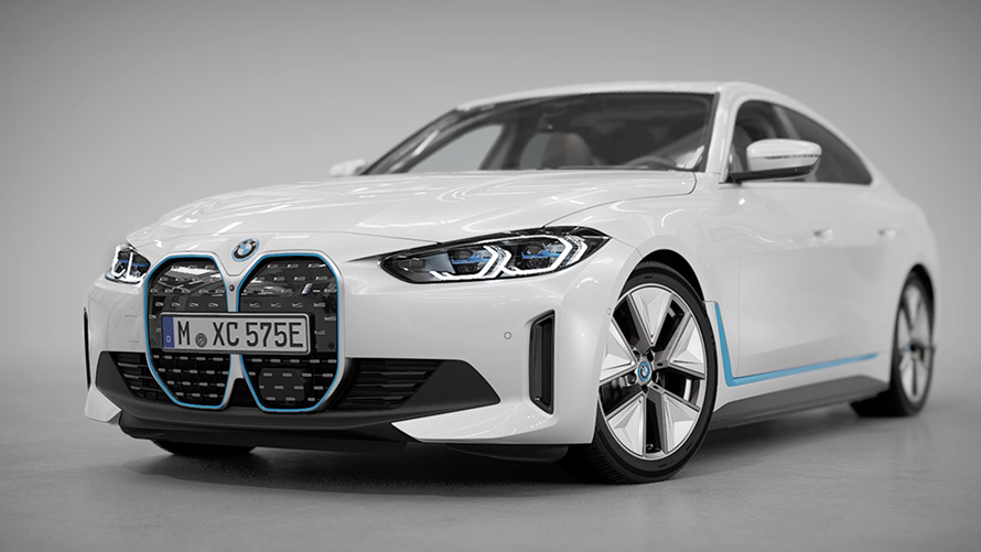 BMW i4 eDrive40 G26 2021 Mineral White атрибути на надворешен дизајн во кратко видео BMW i4 eDrive40 G26 2021 Mineral White атрибути на надворешен дизајн во кратко видео