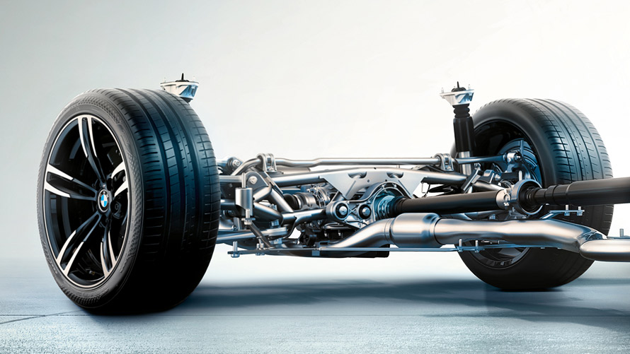 Lightweight rear axle Lightweight rear axle
