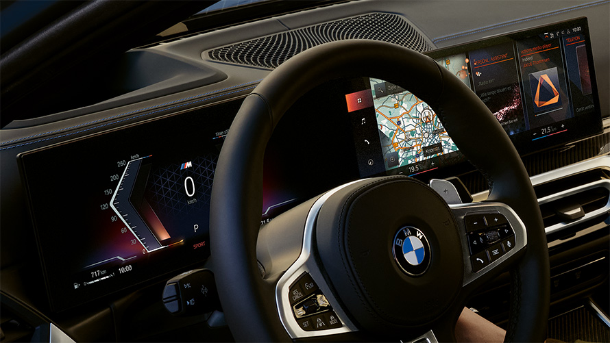 BMW M340i xDrive Touring G21 кабина одблизу