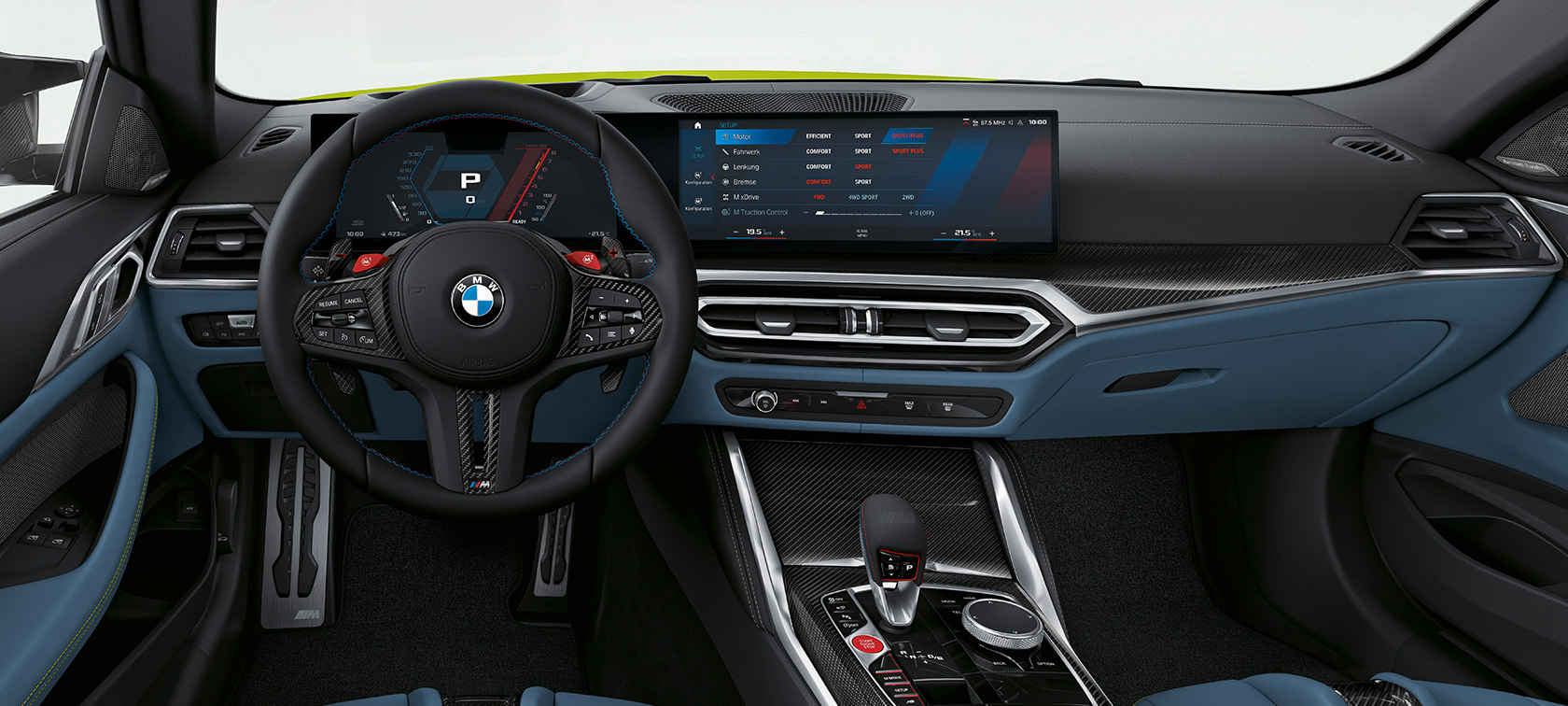 BMW M4 Coupé G82 2020 Cockpit BMW M4 Coupé G82 2020 Cockpit Ентериер