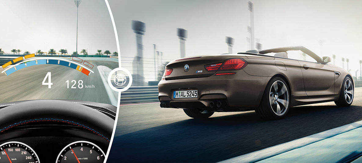BMW Head-Up Display with M specific functions BMW Head-Up Display with M specific functions