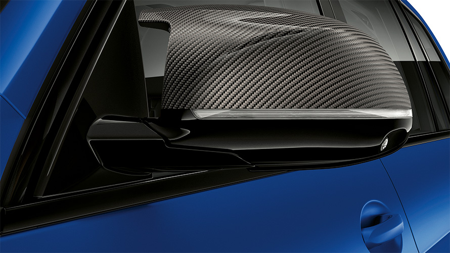 BMW X7 M60i xDrive G07 LCI M капачиња за ретровизорите од карбонски влакна одблизу