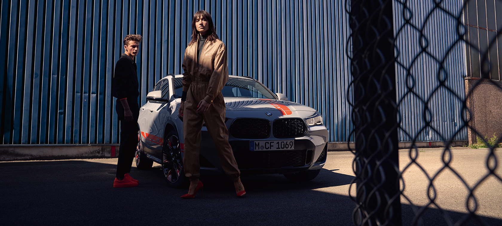 Тричетвртински поглед однапред BMW X2 F39 Тричетвртински поглед однапред BMW X2 F39 2020 Brooklyn Grey