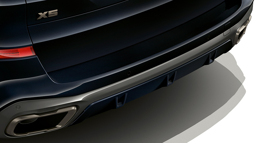 M Sport единица за издувни гасови и дифузер на BMW X5 M50d