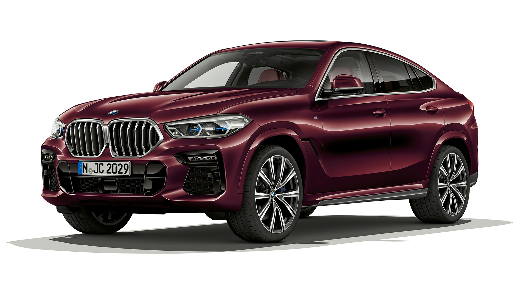 BMW X6 со BMW Individual, надворешност. BMW X6 со BMW Individual, тричетвртински приказ однапред.