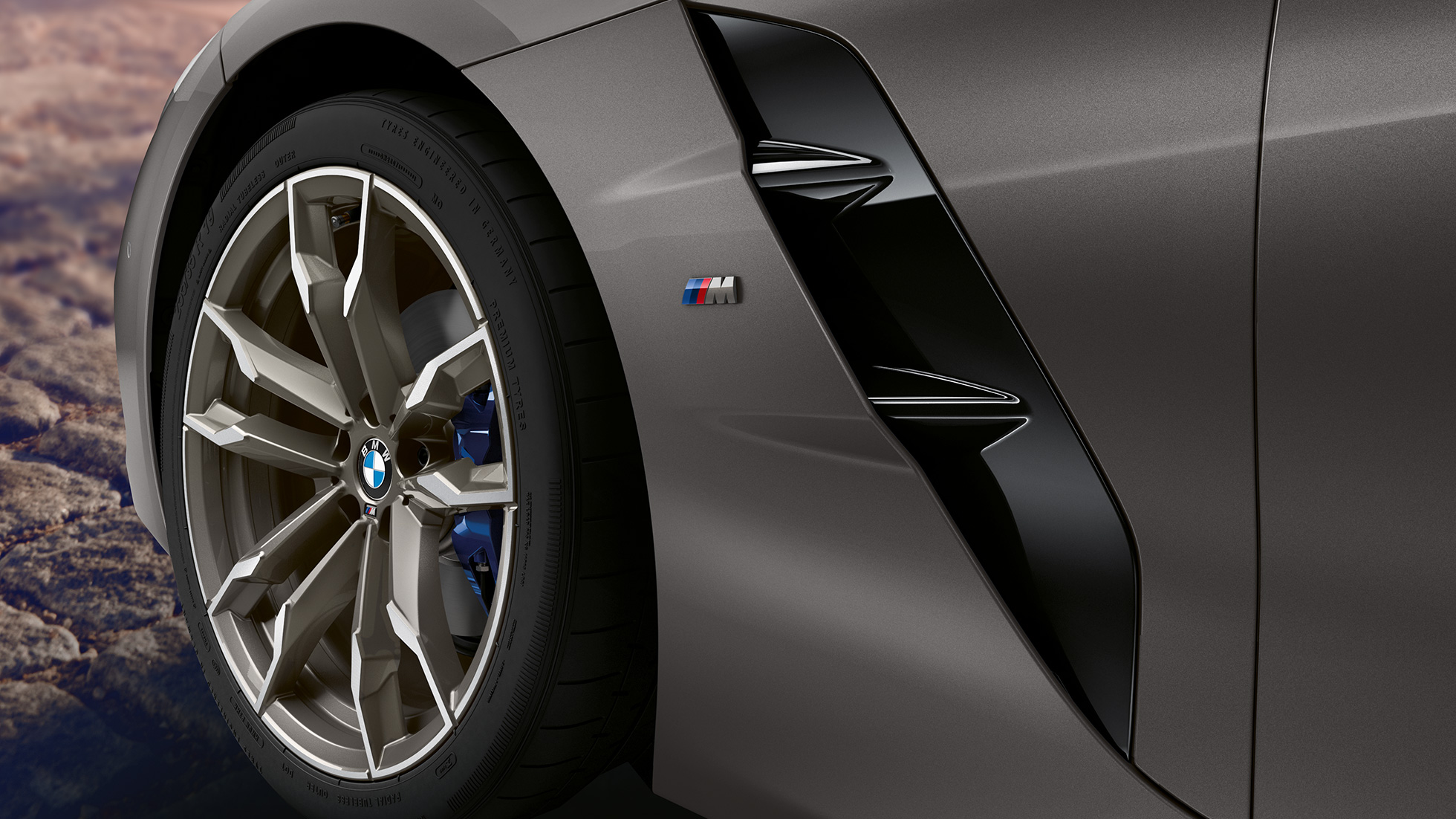 Предно тркало на BMW Z4 Roadster Предно тркало на сив BMW Z4 Roadster