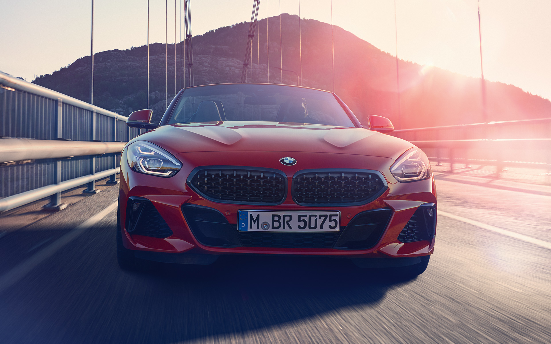 BMW Z4 Roadster (G29) на мост Преден кадар на BMW Z4 Roadster (G29) на мост