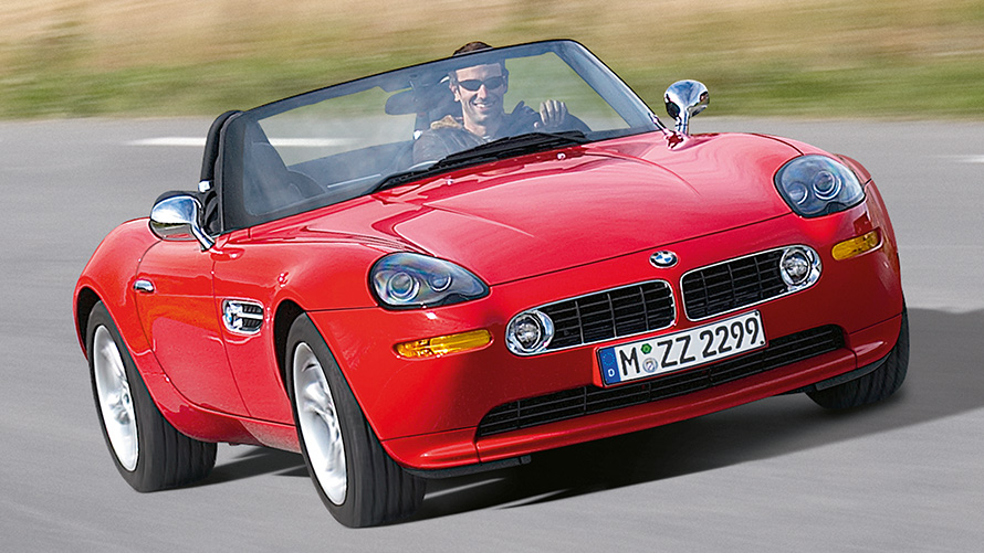 BMW Z8 Roadster (E52) тричетвртински поглед во возење BMW Z8 Roadster (E52) тричетвртински поглед во возење
