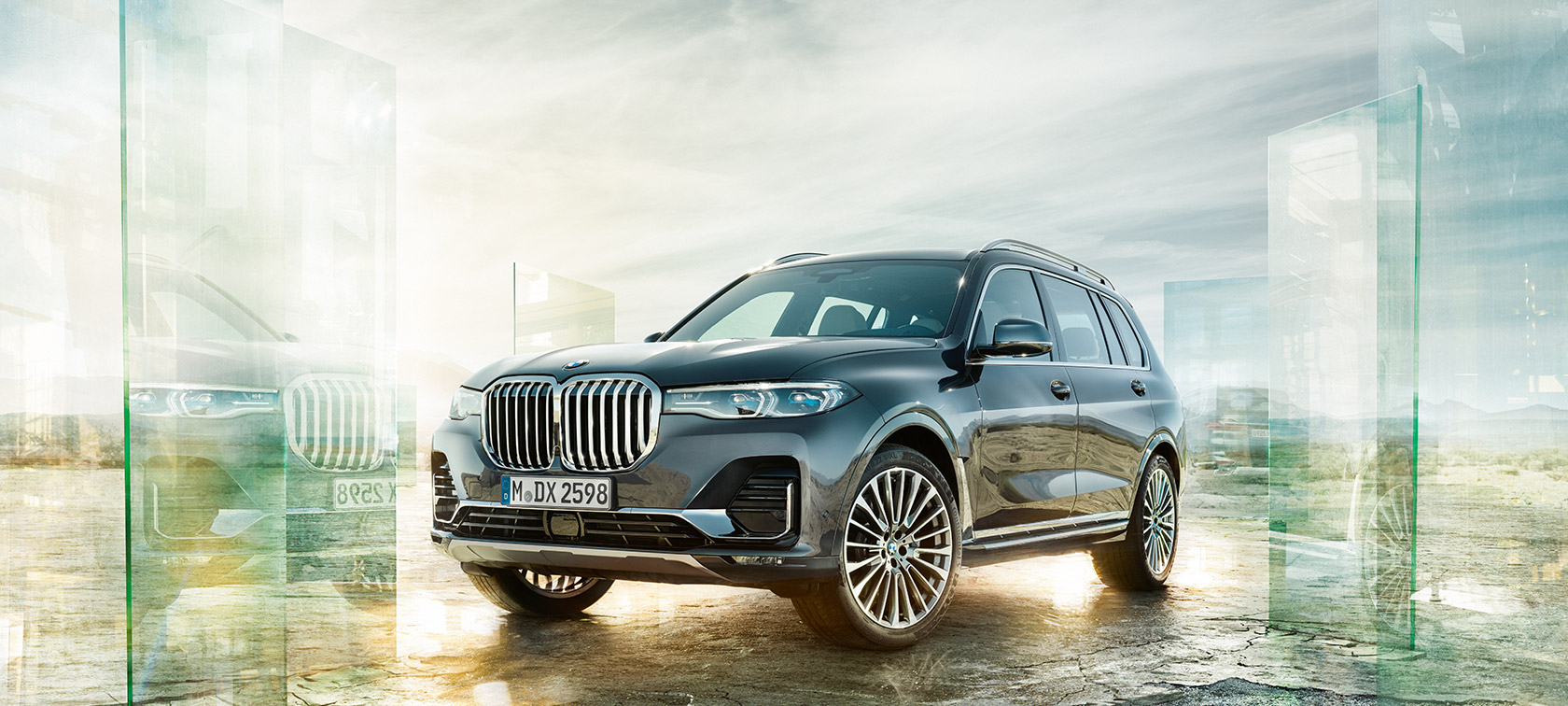 BMW X7, тричетвртински преден кадар