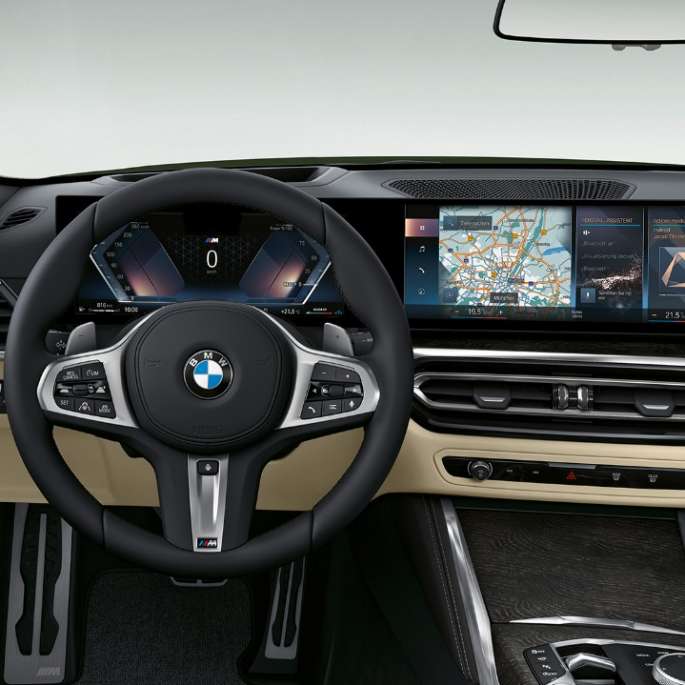 BMW Серија 4 Кабриолет G23 2020 модел M Sport внатрешна кабина