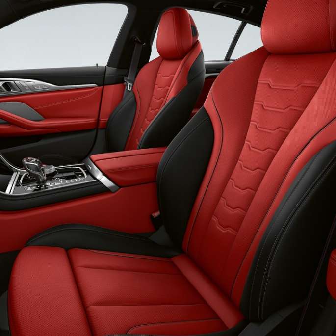 BMW серија 8 Gran Coupé, M Sport пакет, внатрешна опрема