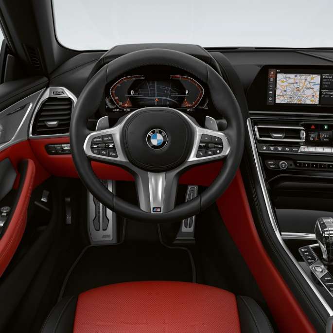 BMW серија 8 Gran Coupé, M Sport пакет, кокпит